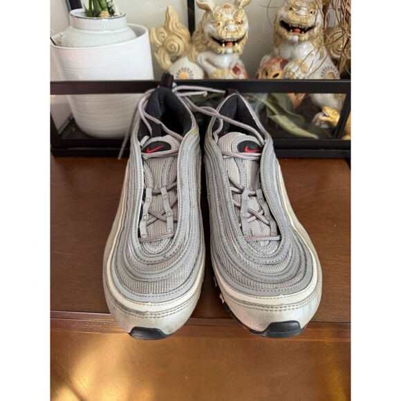 Size 9 - Nike Air Max 97 OG QS 2017 Silver Bullet Pre-Owned - Picture 6 of 9